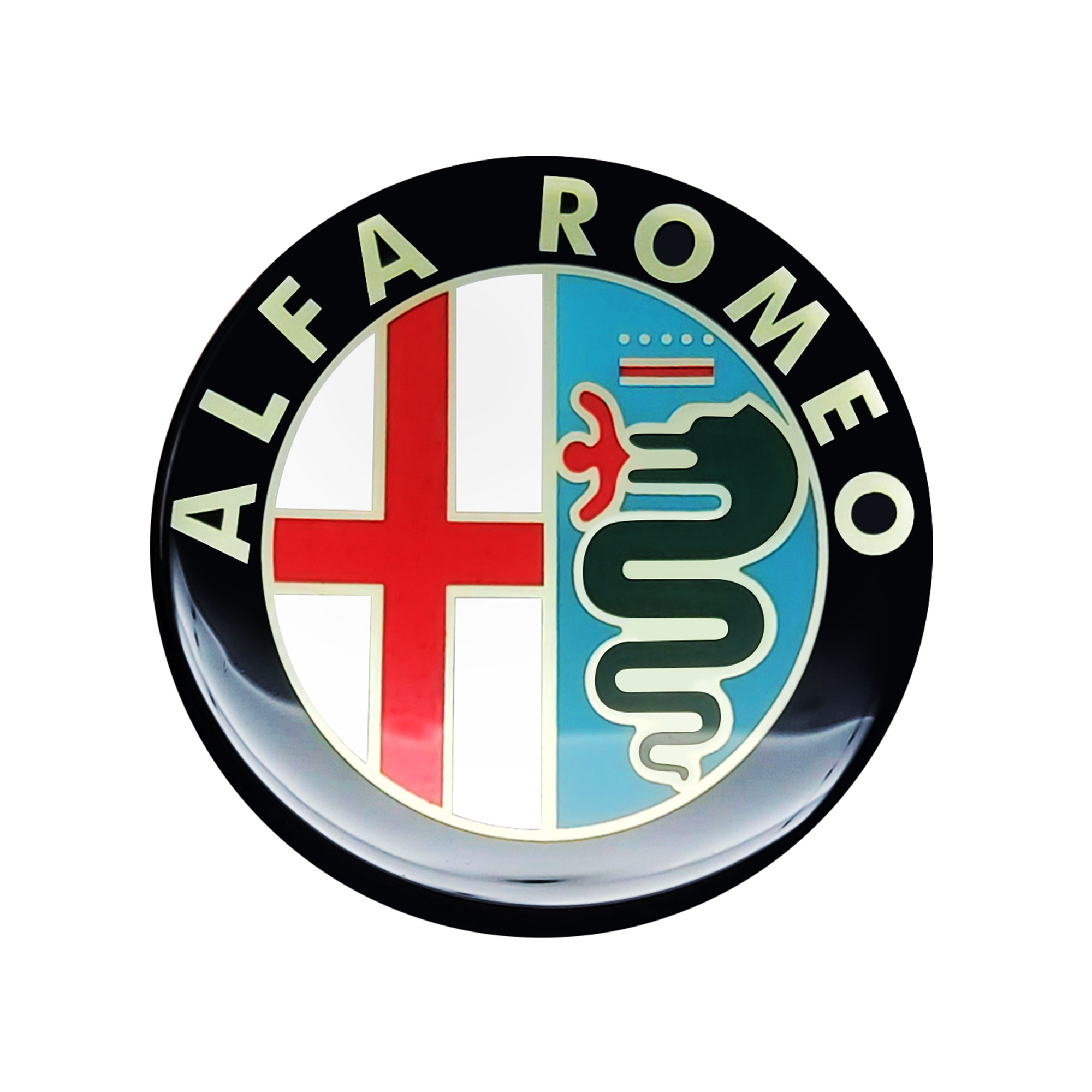 Alfa Romeo Adesivi 3D Logo Old