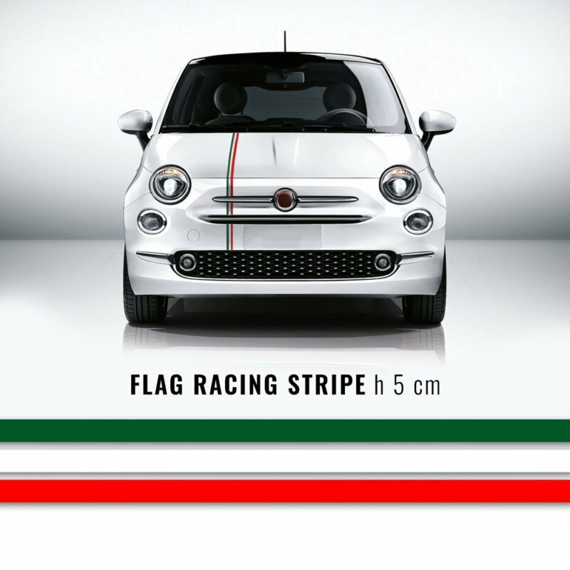 Stripes Strisce Adesive per Auto Tricolore Italia – Motorstile