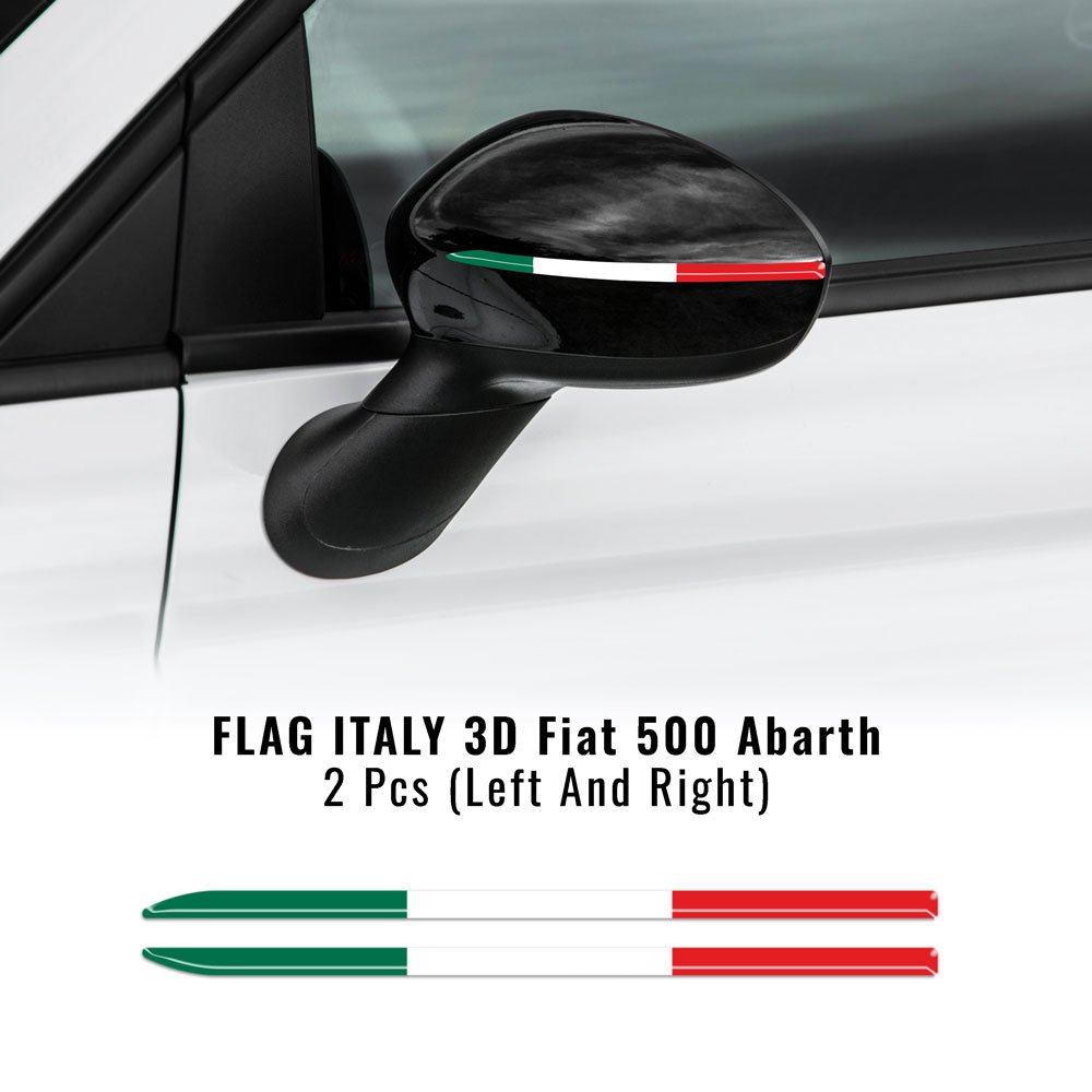 Stripes striscia adesiva 4R tricolore Italia per cruscotto Fiat 500 Abarth  - Norauto